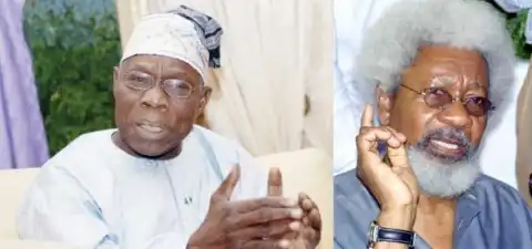 Checkout Epic Throwback Photo of Obasanjo, Ojukwu, Wole Soyinka In London In 1960